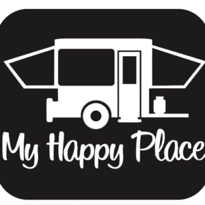 Décalque pour voiture – My happy place