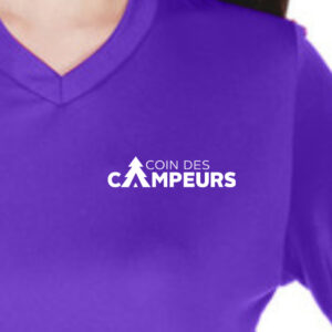 T-shirt Coin des campeurs (Femme, petit logo)